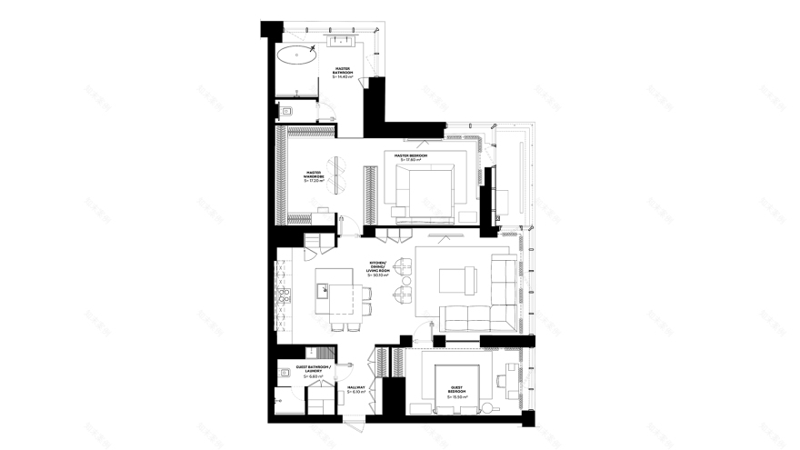 巨像公寓丨乌克兰基辅丨Artem Zverev,Arthur Sharf-4