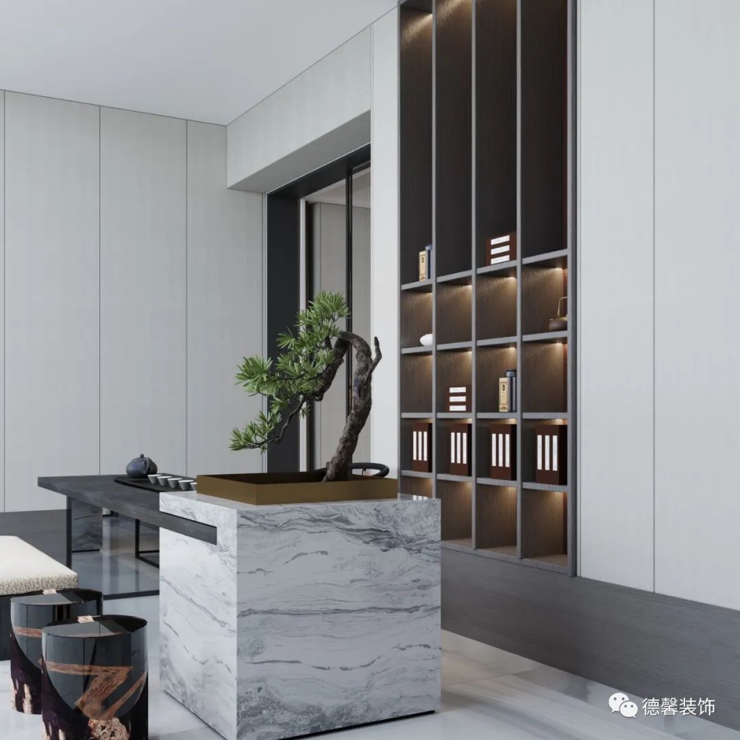金地半山风华极简新中式设计丨陈镇铧,王河荏,周源-34