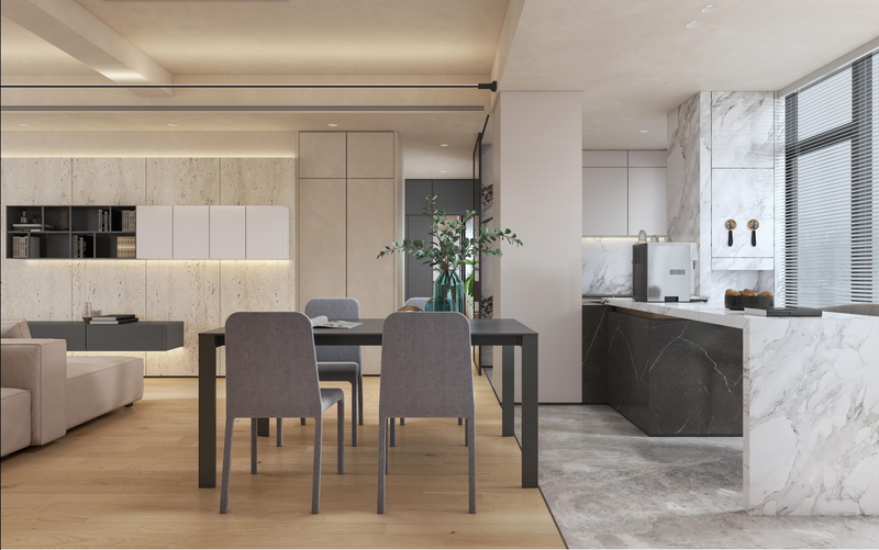 东莞麻涌铜雀台碧桂园 1 期别墅大宅客厅设计丨中国东莞-5