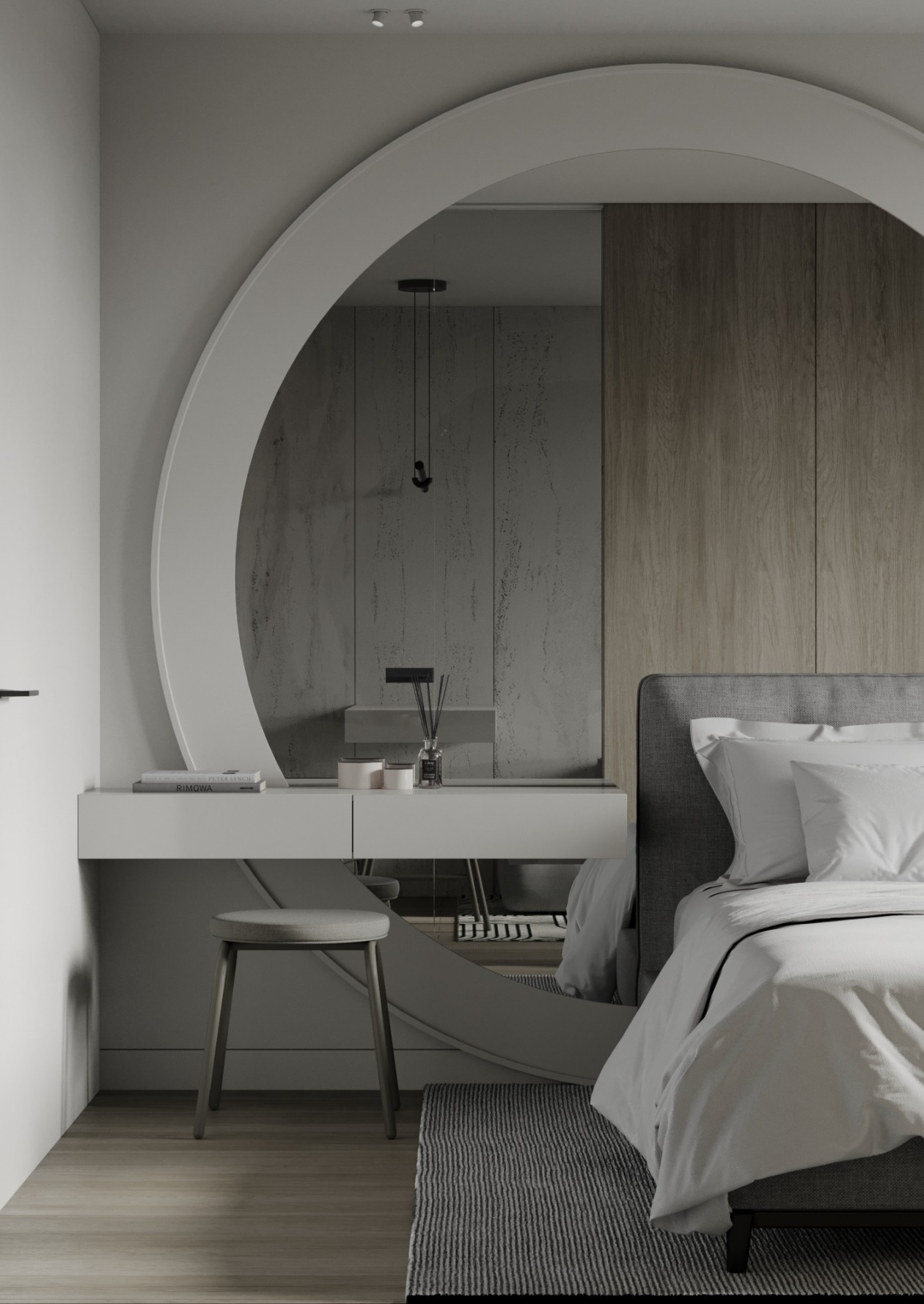 灰色系空间设计-19