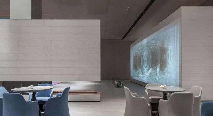 融创·云玺湾体验中心 | 水波荡漾的沉浸式空间设计-38