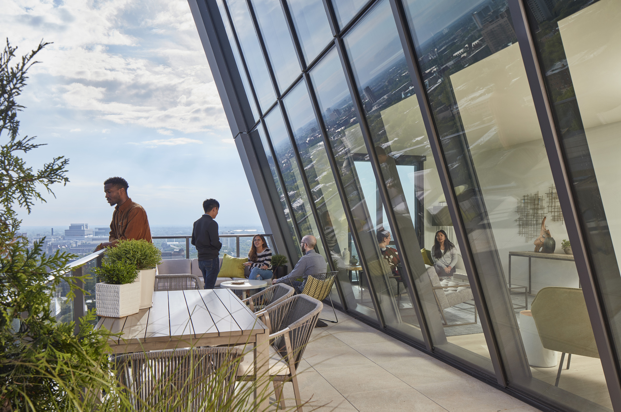 太阳能雕刻住宅塔 · Solstice in the Park丨美国芝加哥丨Studio Gang-5