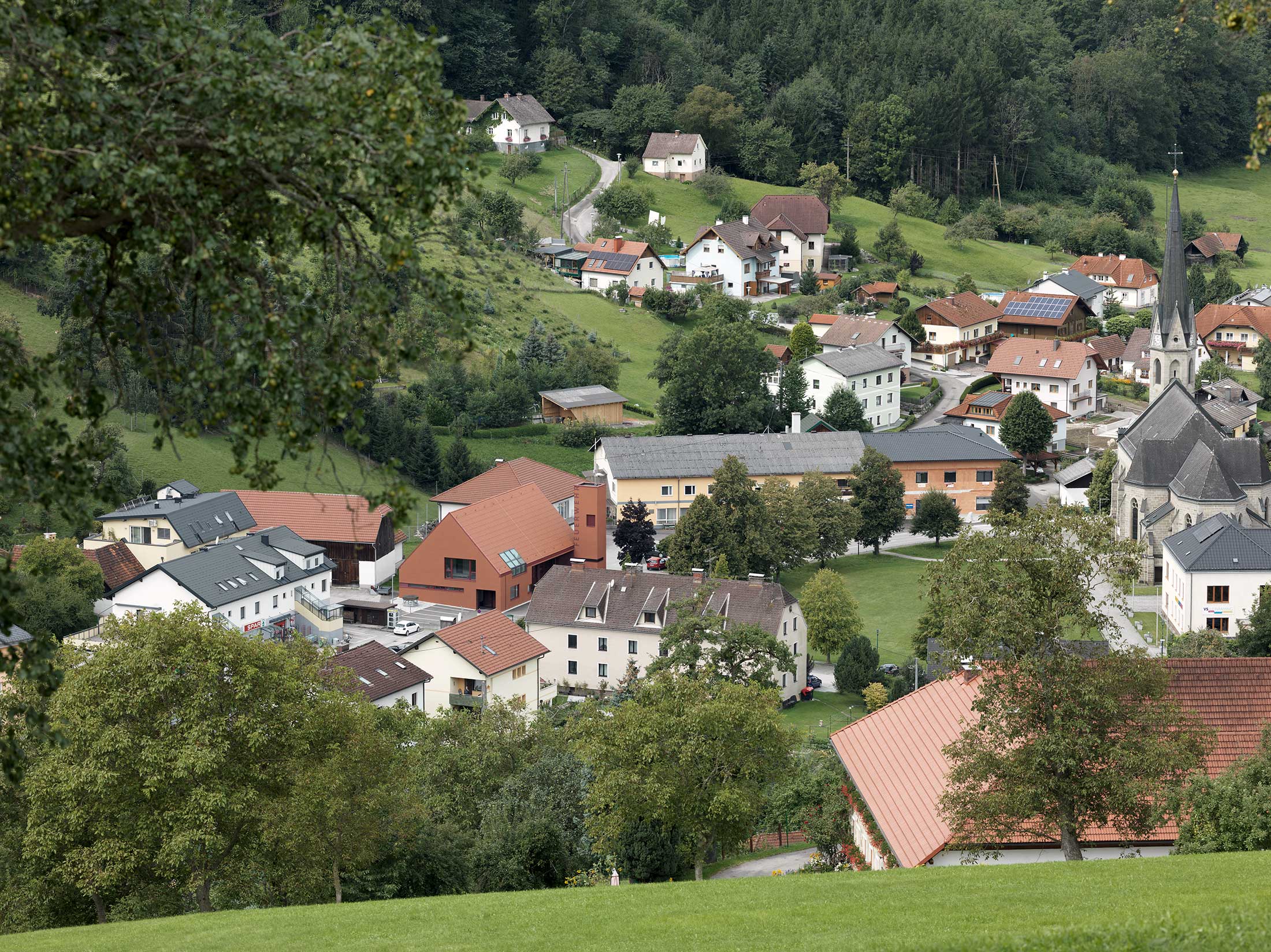 克莱因拉明消防站丨Hertl Architekten-15