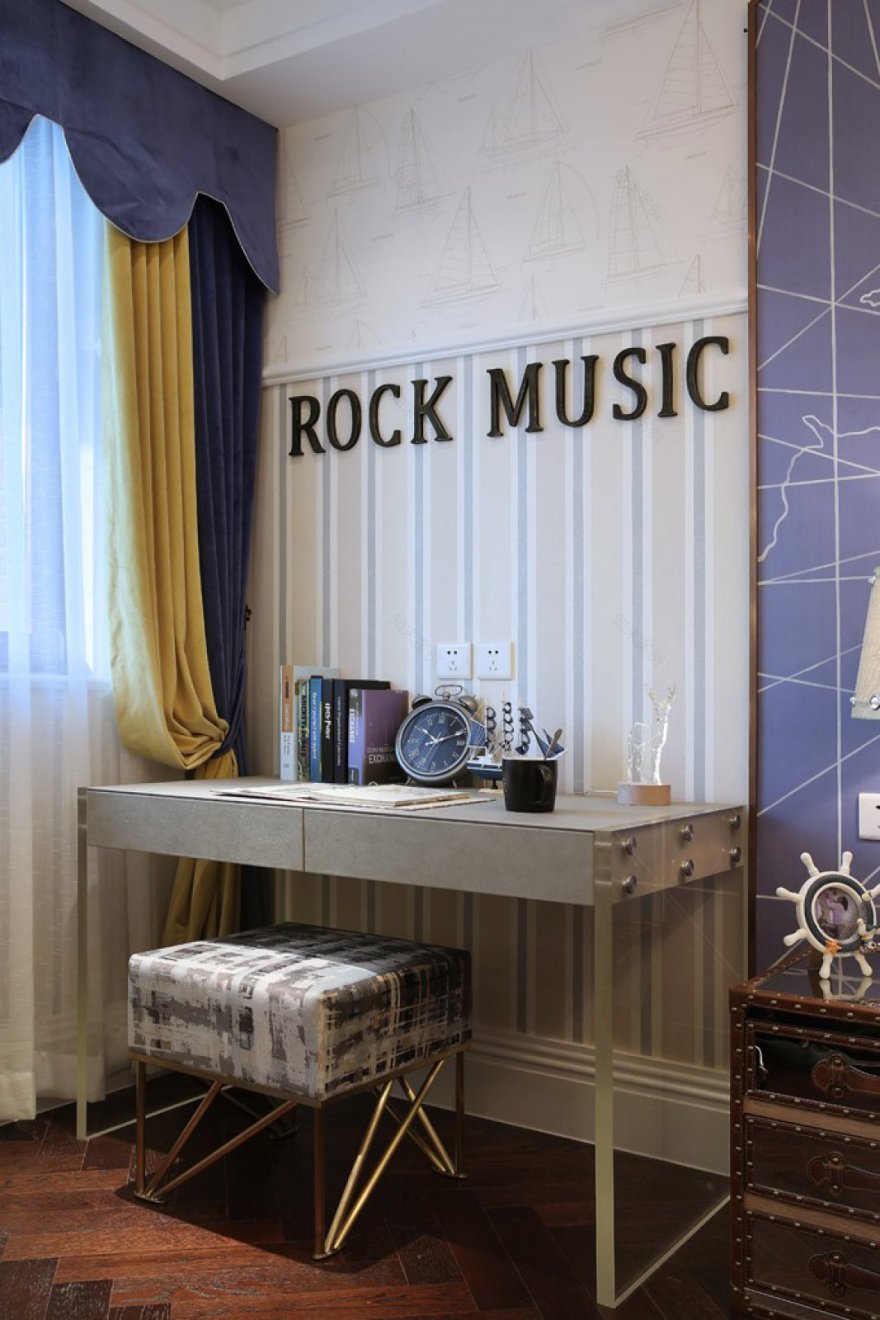 女性主题别墅样板间-24