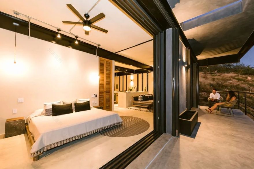 墨西哥沙漠中的现代生活空间-25