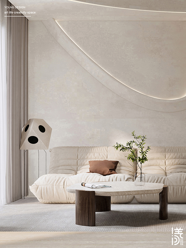深铁懿府奶油侘寂风家居设计丨中国深圳丨深圳漾空间设计有限公司-13