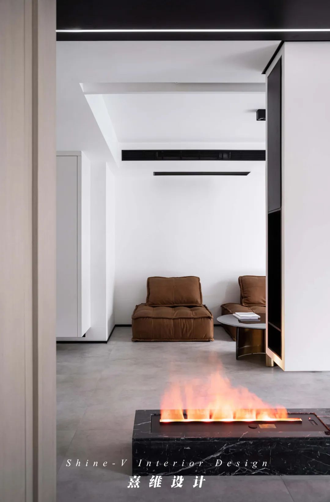 《霁月》 | 重构边界，光与空气舒展空间的婚房设计-85