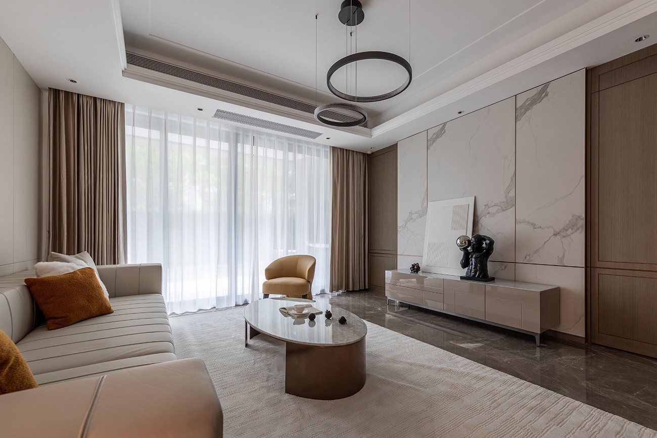 叠墅精装修空间再造丨中国杭州丨朴森全案设计-3