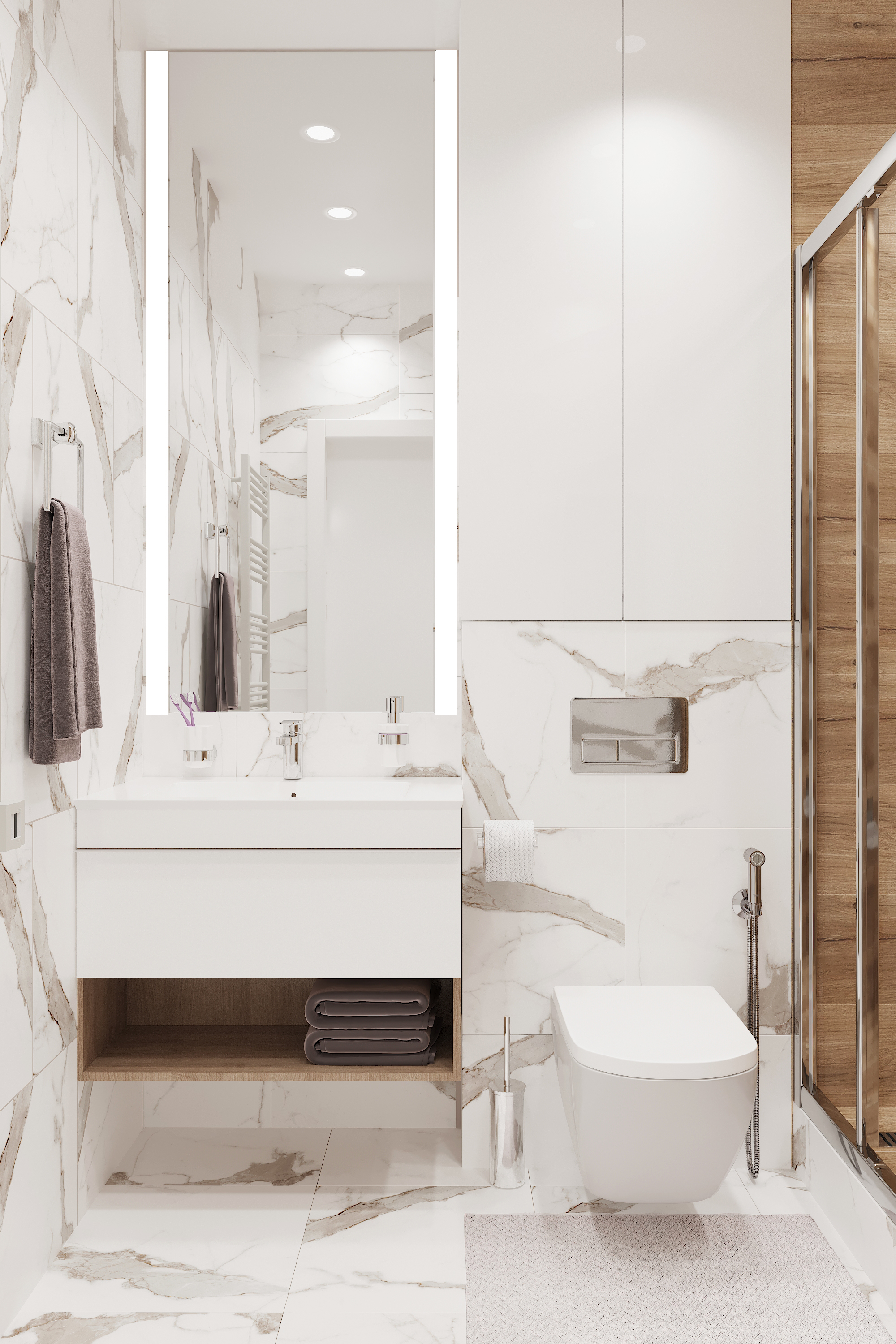 现代风格主卧室设计丨Katushhha 设计与装修工作室-6