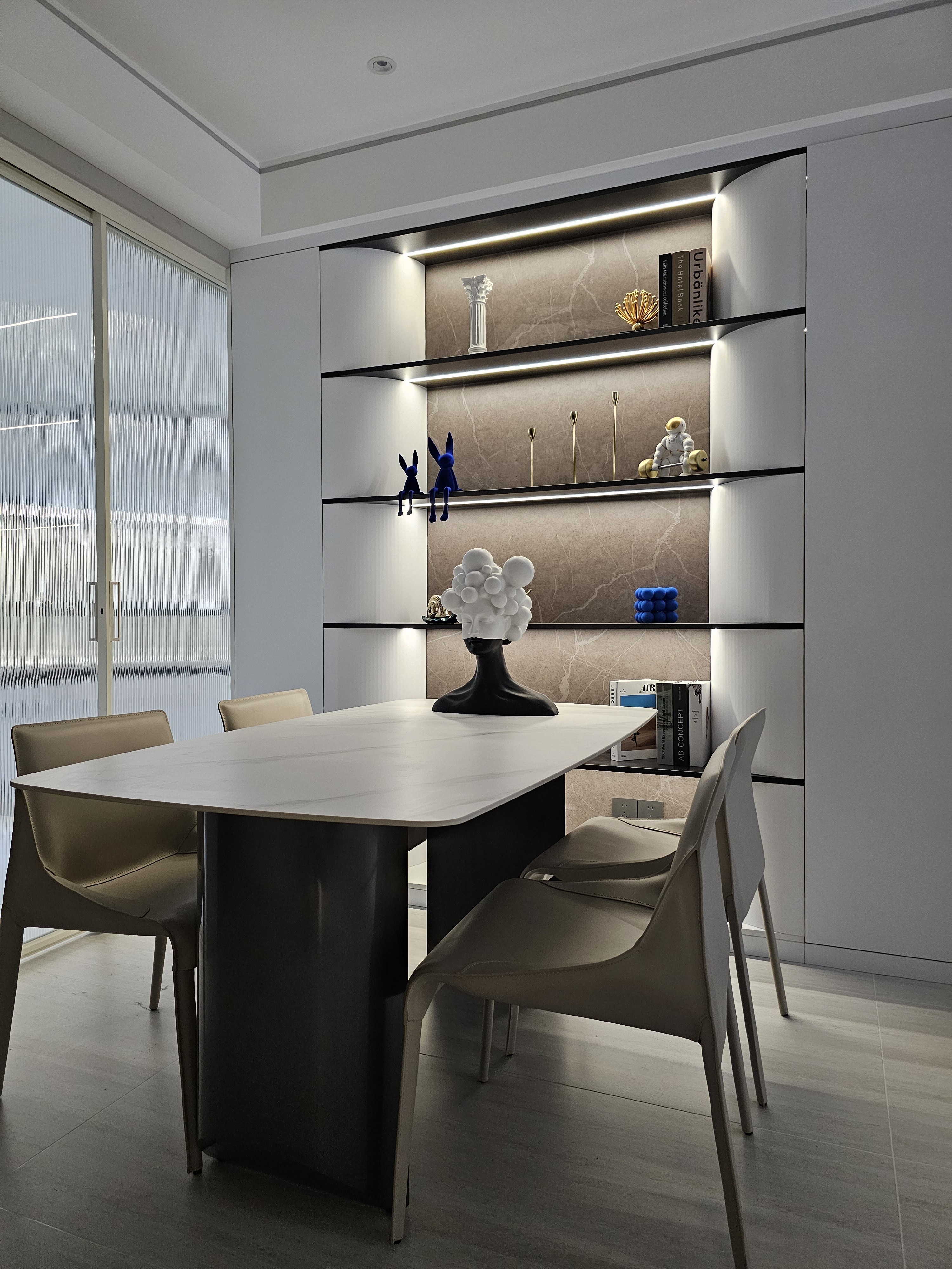 黑白灰质感空间设计丨啄梦设计-11