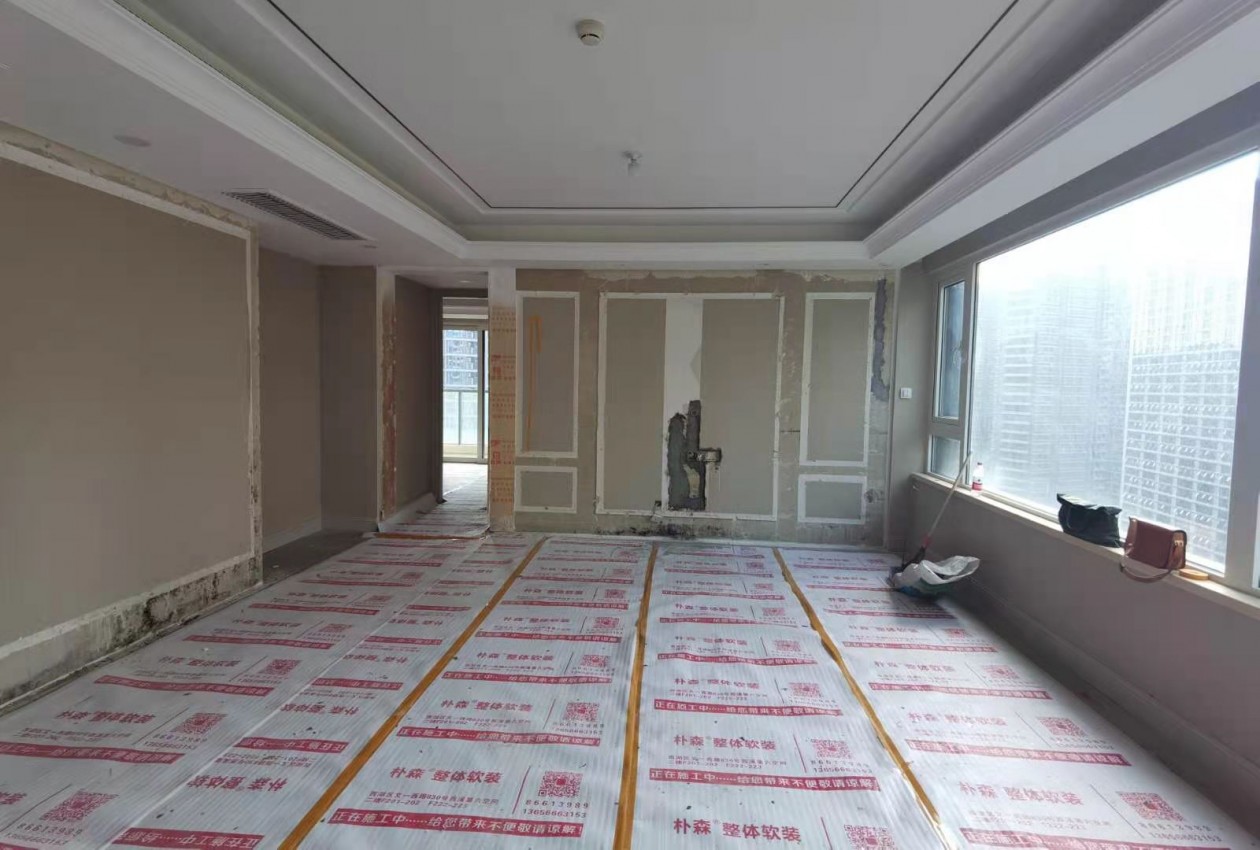 奥体精装修,颠覆空间感觉收纳隐形门呈现精致简约风-4