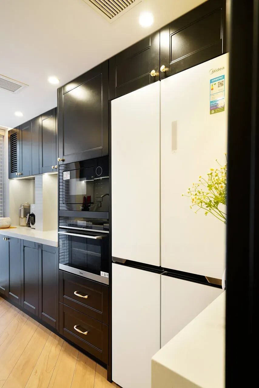 112㎡混搭风：美式与中式的完美邂逅，14万装出奢华与实用-38