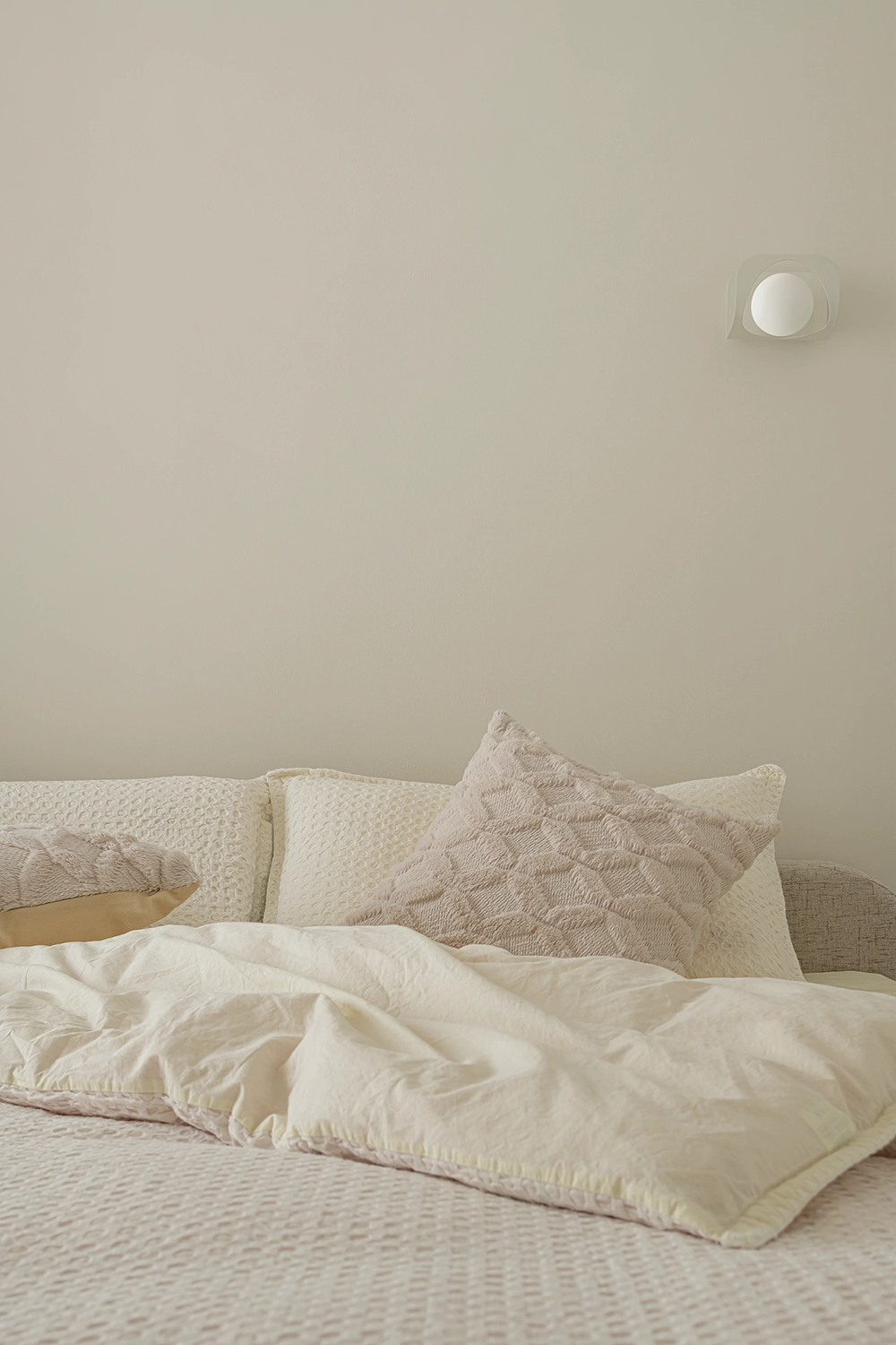 极简奶油风,多巴胺配色,治愈系的家丨無一內建筑设计,成都宏福樘设计-66