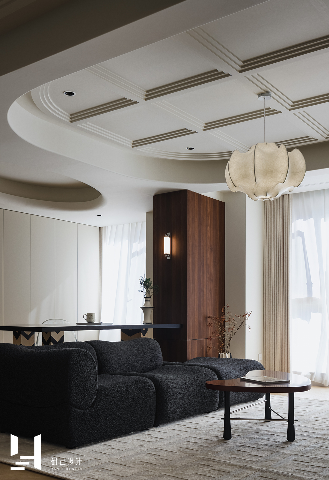 研己实景 · 113㎡法式家的新玩法丨中国芜湖丨研己设计-41