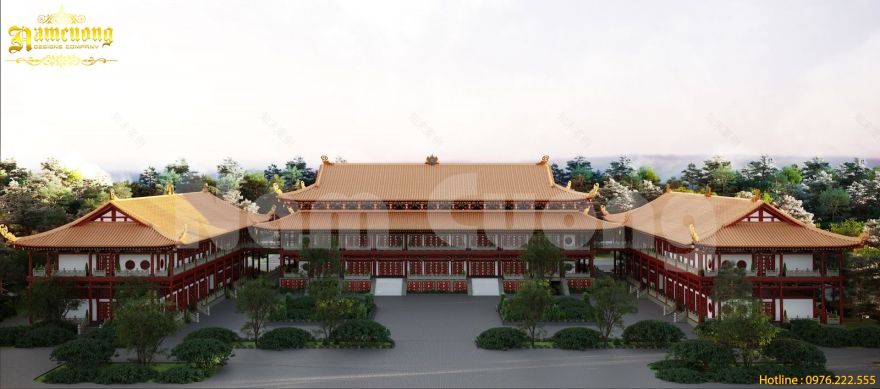 Thiết kế chùa Phật Quốc Vạn Thành | Công ty cổ phần tư vấn thiết kế và xây dựng Nam Cường-20
