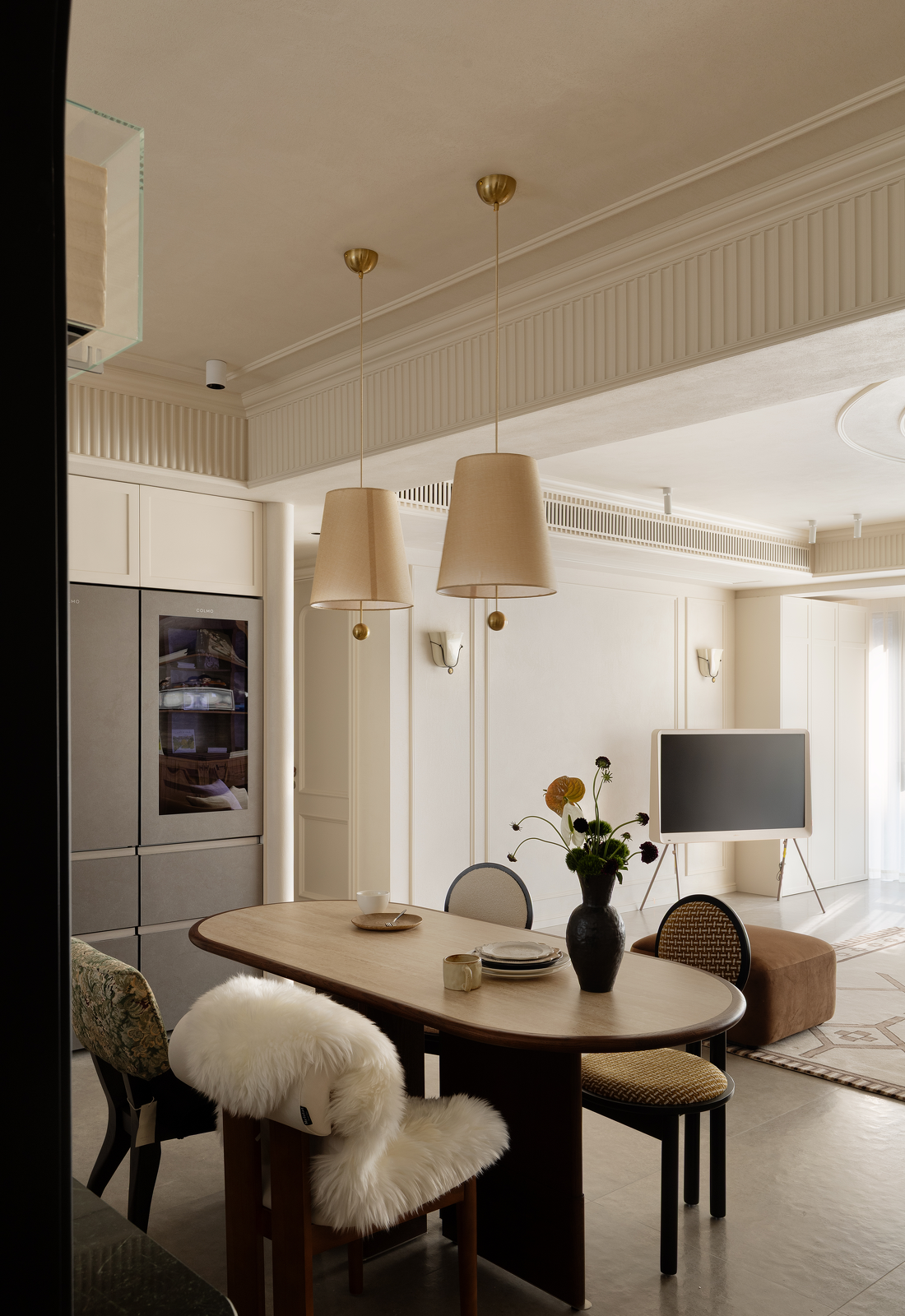 143平诠释优雅质感的法式家丨中国北京丨研己设计-21