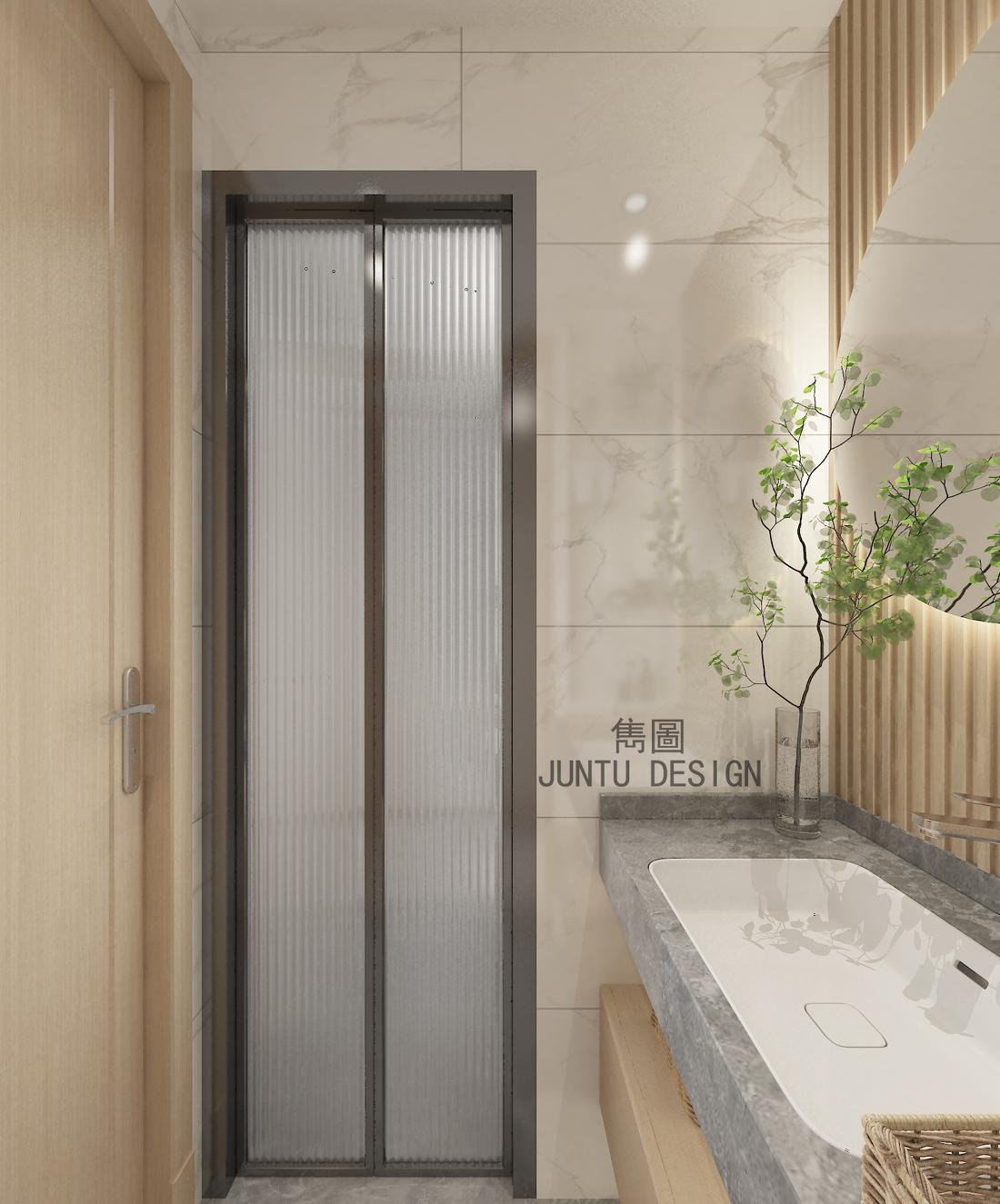 广州南沙碧珑湾 115m²日式原木风家居设计丨中国广州-40