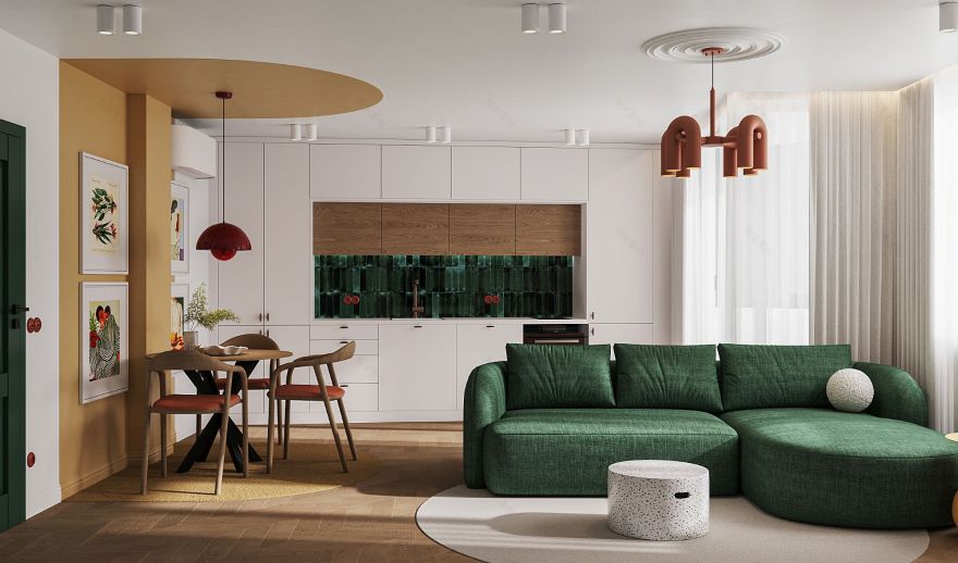 小公寓丨保加利亚索非亚丨Archimel Studio-1