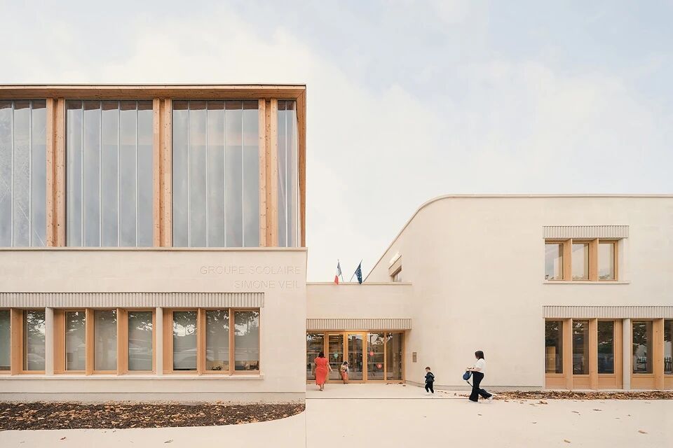 Simone Veil学校综合体丨法国丨Le Penhuel et Associés-0