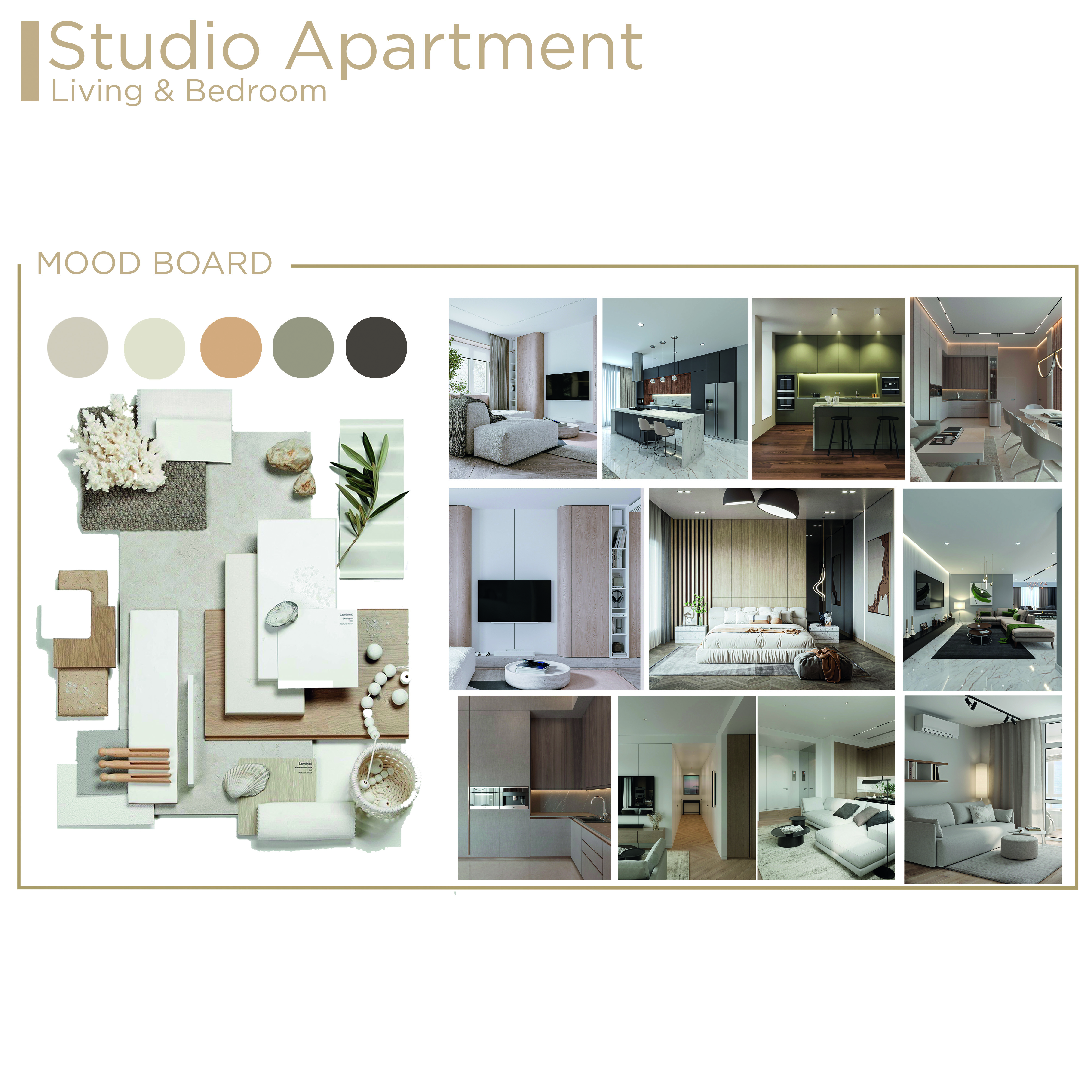 STUDIO APARTMENT- INTERIOR DESIGN-0