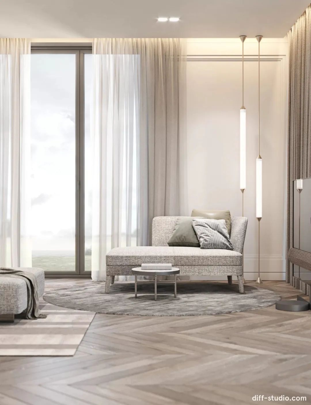 乌克兰基辅 1600㎡新古典奢华大宅丨Diff.Studio-70