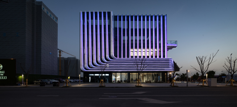 上海宝业集团展示中心照明设计丨中国青浦-11