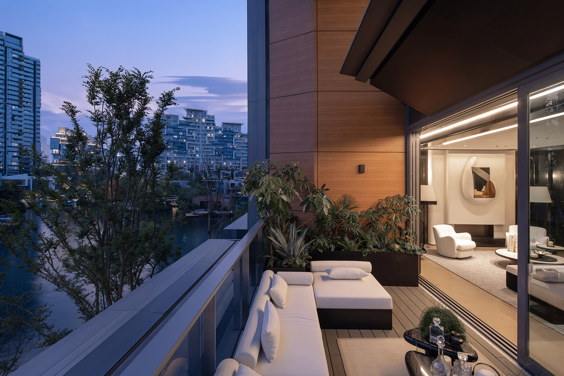 成都麓湖黑石岛垂直五联排别墅丨中国成都丨line+ studio-62