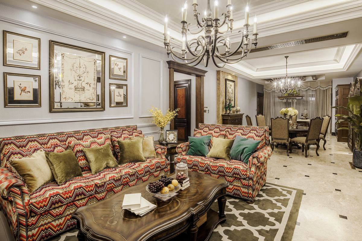 申远空间设计|美式混搭-46