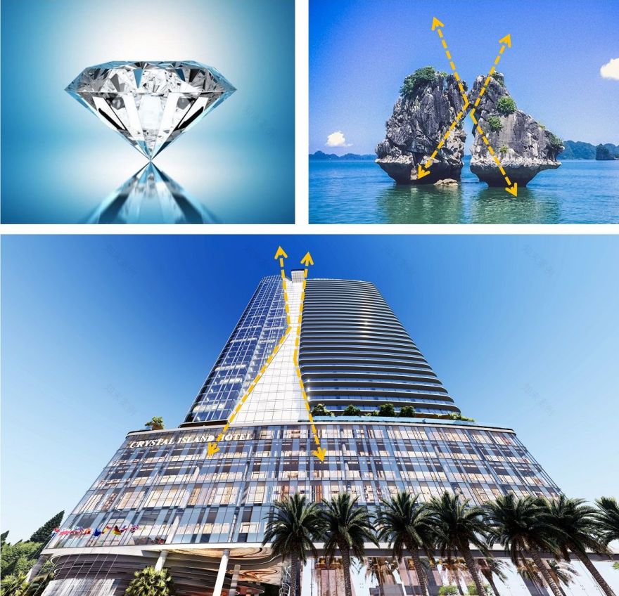 越南海滨度假胜地——龙湾 crystal island 酒店建筑设计-3
