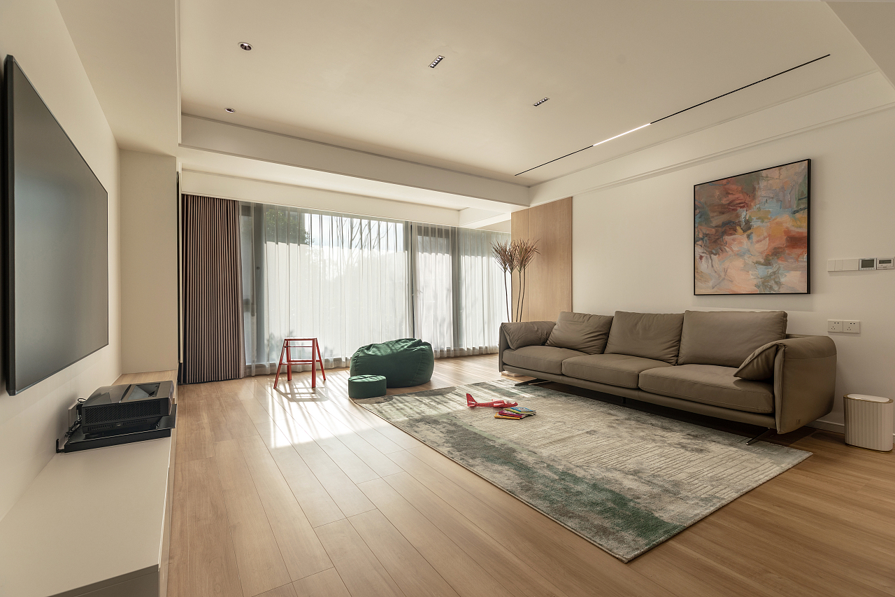 点线 . 实景｜宁静|空间|家装设计|DOR曹秦丰_原创作品-6