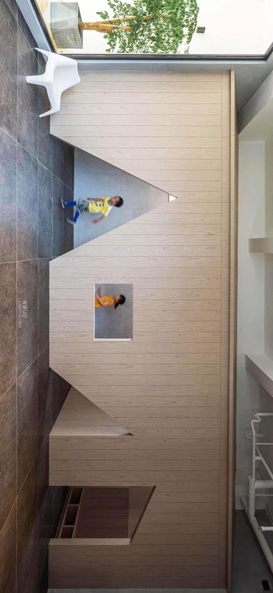 心流儿童之家 | 素色蒙特梭利学习空间-63