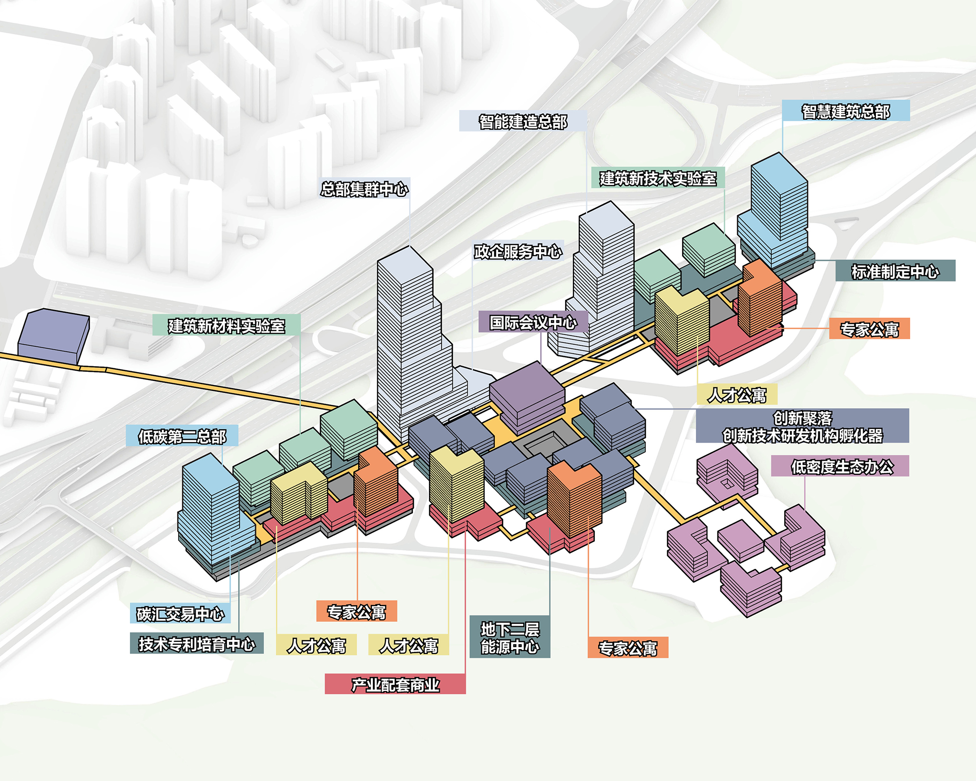 深圳建筑产业生态智谷总部基地一期城市设计与建筑设计总承包国际招标丨中国深圳丨艾奕康设计与咨询（深圳）等多家联合体单位-64
