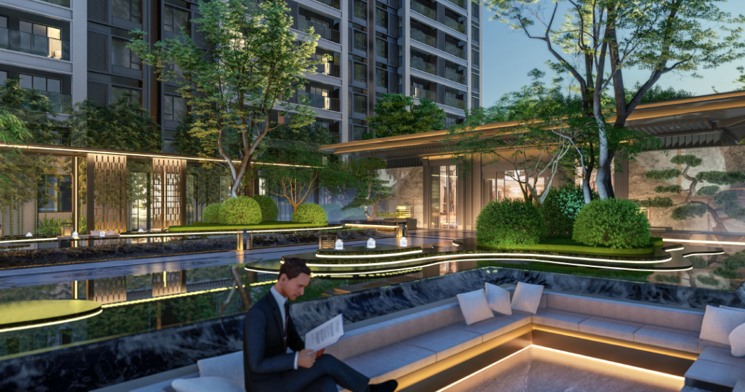 海宁万科·朝起云山示范区景观丨柏驰景观-27