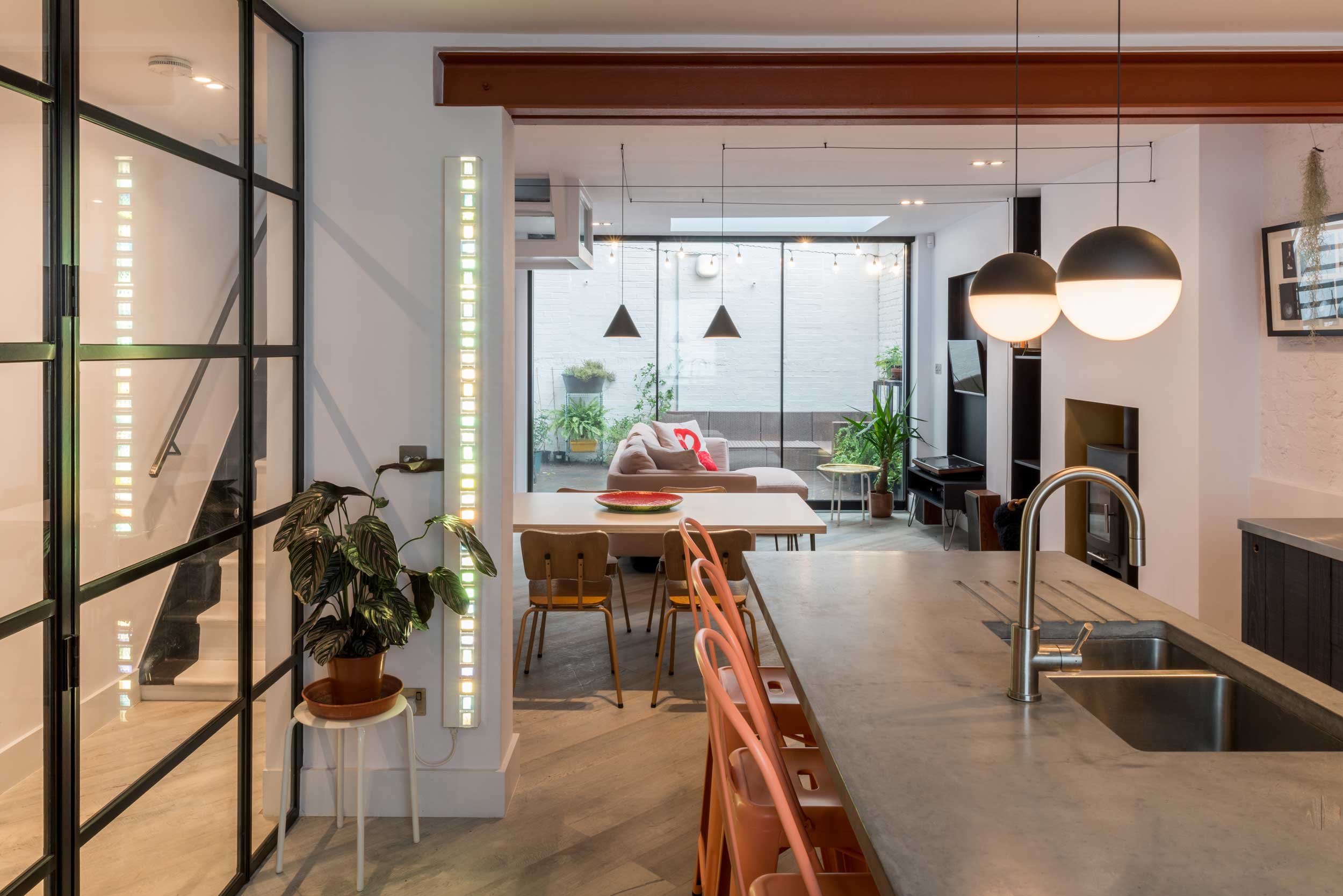 霍顿府邸（注：这里House翻译为府邸较常见，但如果结合特定语境它也可能有住宅、房屋等意思，若有更详细背景信息能更精准翻译） 丨United KingdomLondon丨Bradley Van Der Straeten Architects-8