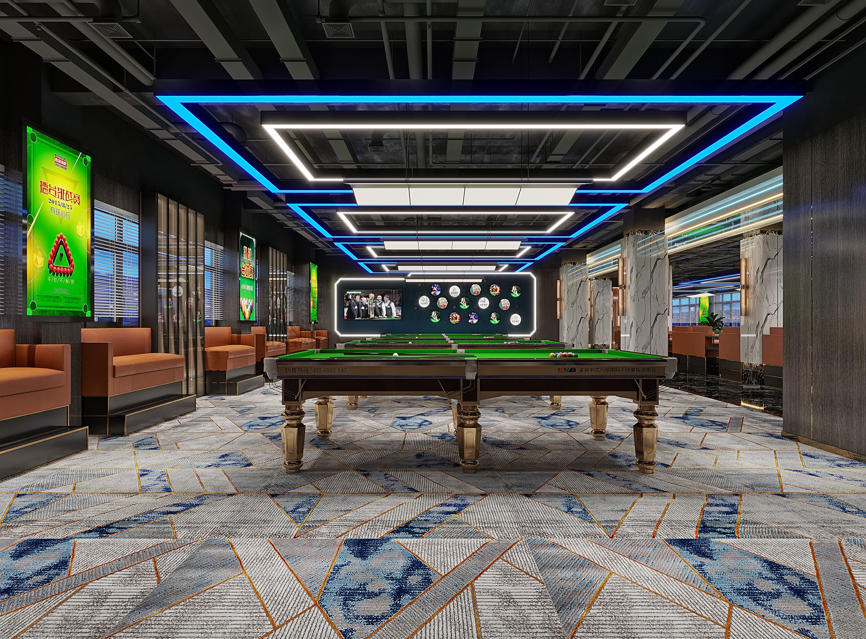 球杆碰撞的清脆声响里，藏着整个夜晚的狂欢-6