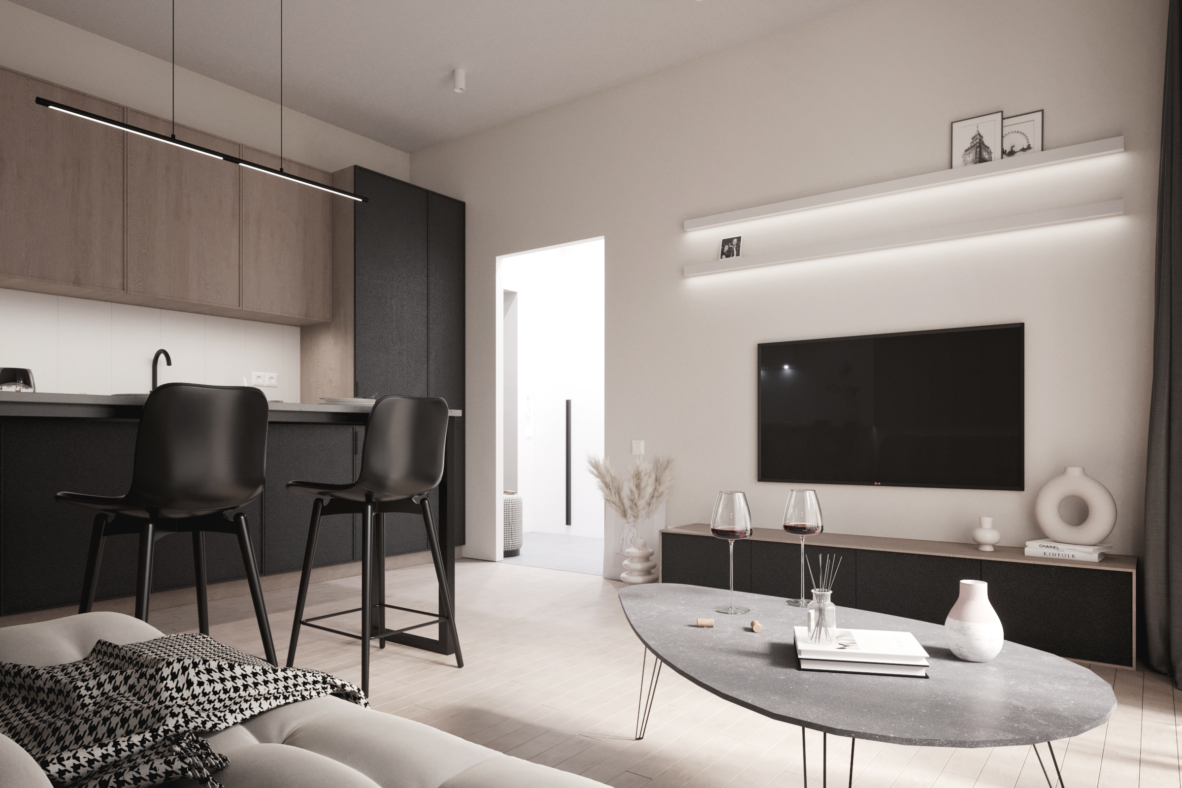 Small apartament 室内设计丨俄罗斯雅罗斯拉夫尔丨Alena Kokueva,Selvia Al Ubed-9