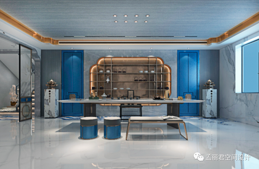 龙泰贵府别墅 · 摩登新中式设计-37