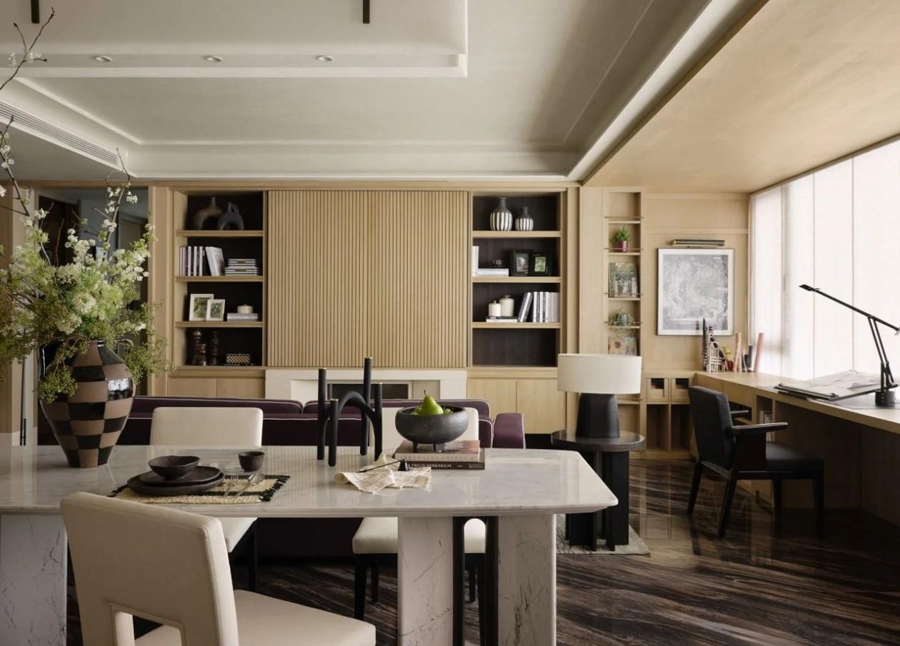 杭铁万科·云耀之城119㎡样板房丨中国杭州丨室内北山造所HAO STUDIO,软装呈室设计ARD-0