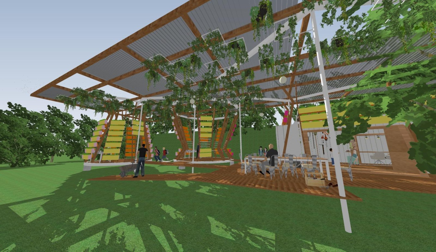 Vida Verde社区教育空间项目丨委内瑞拉加拉加斯-152