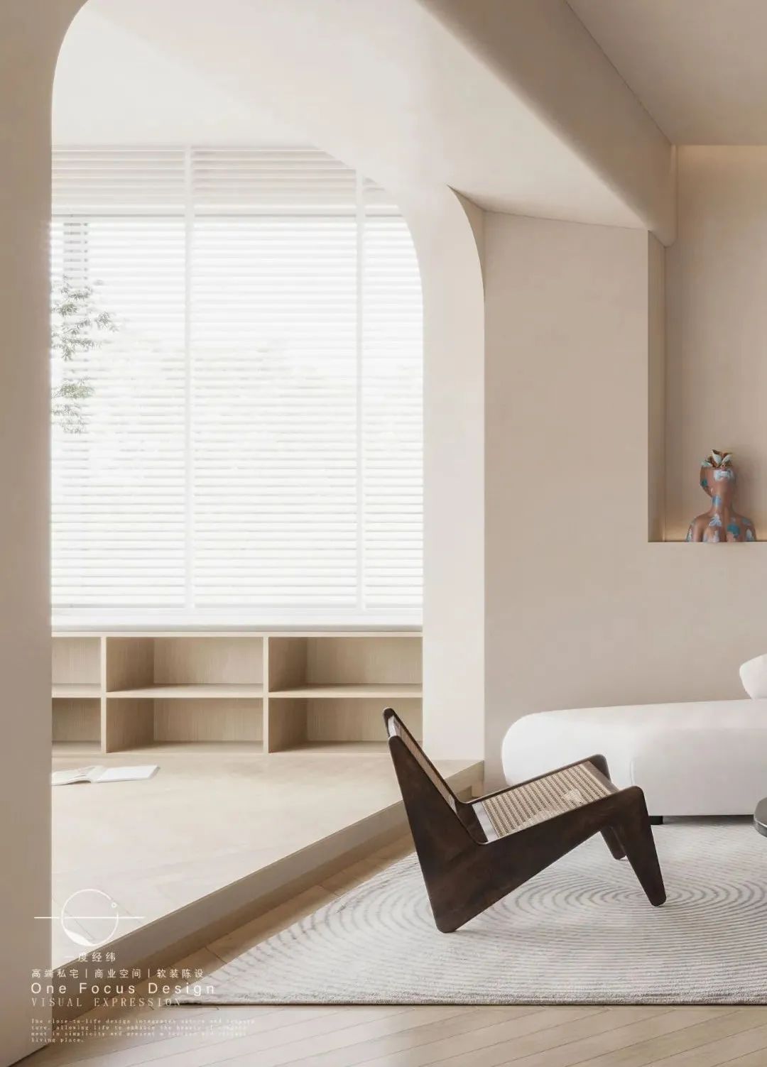 温馨奶油色,独特设计的广州家庭住宅丨中国广州丨一度经纬-31