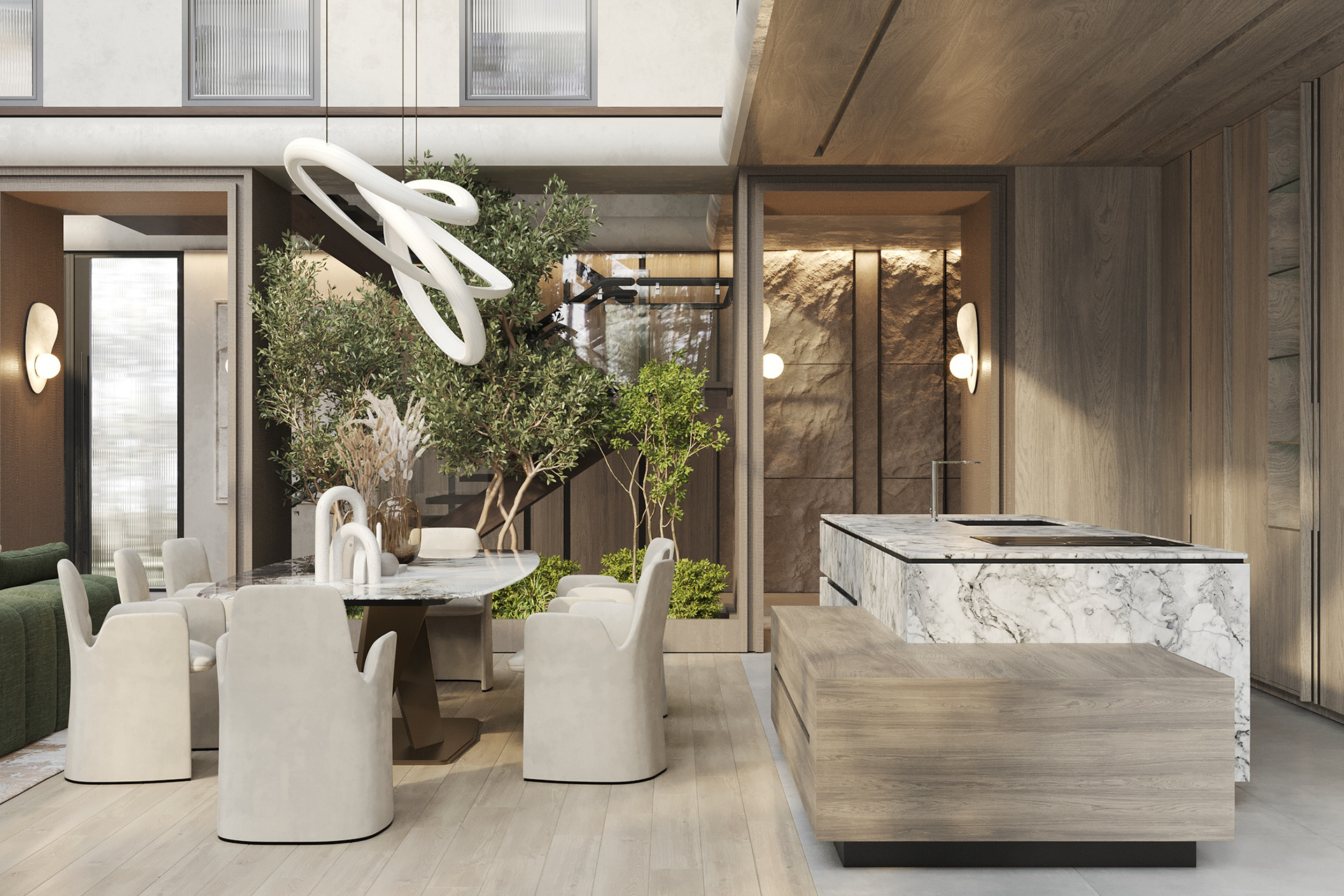 自然风现代别墅设计-6