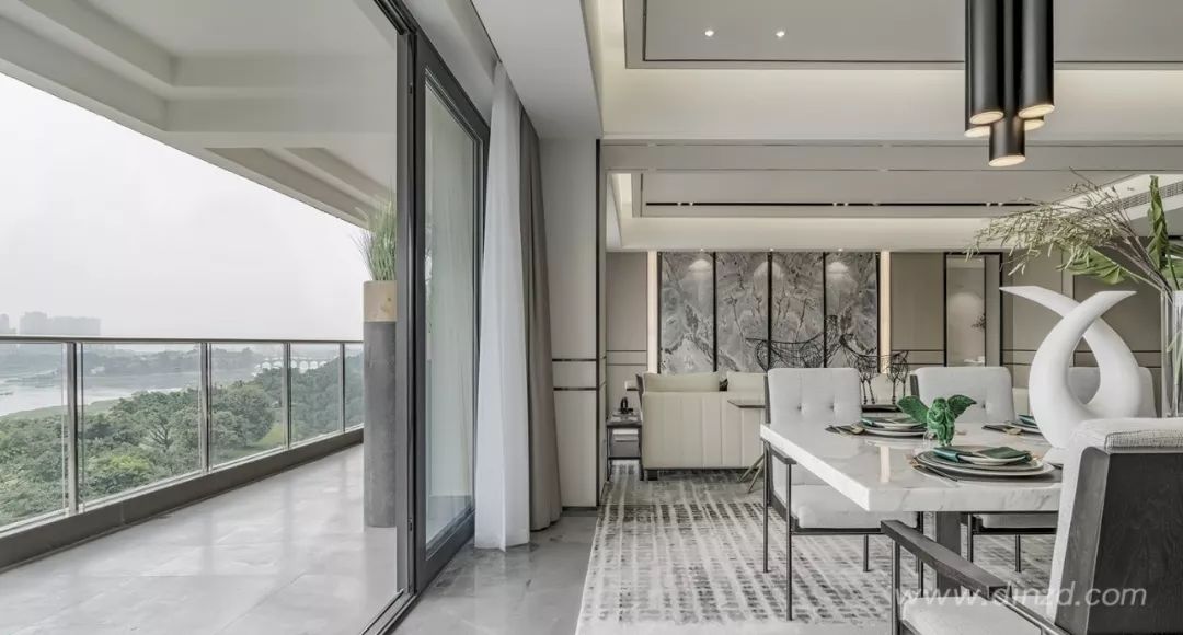 浙江诸暨祥生·云境别墅样板间——水墨意境的空间艺术-126