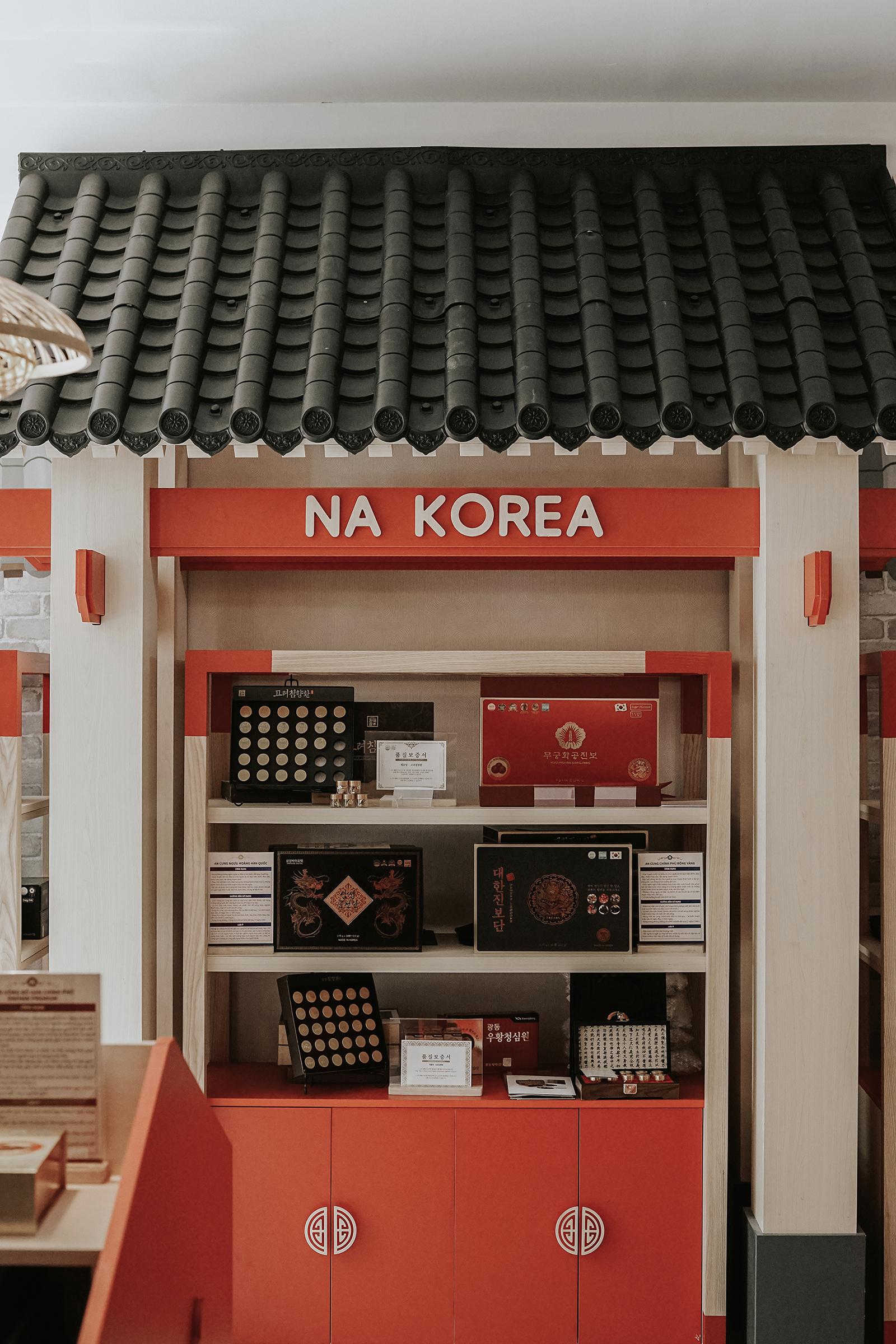 NAKOREA 红参店室内设计丨越南河内丨NGUYEN HOANG DUNG ARCHITECTS-9