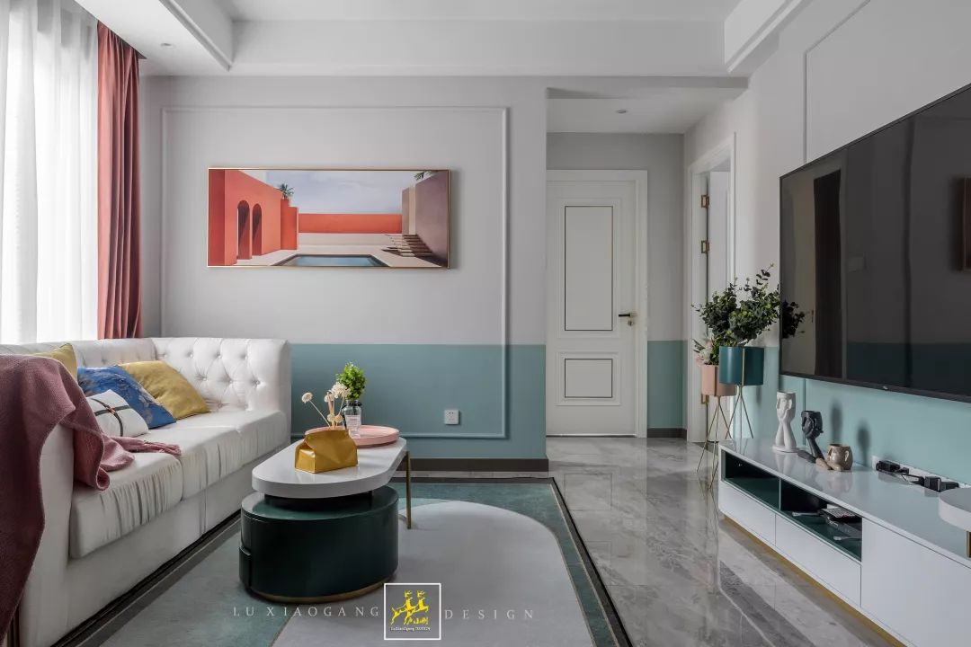 现代 INS 风,天府城 85 平米小家的大胆创新-22