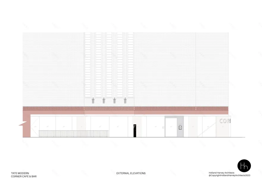 泰特现代美术馆的角落丨英国伦敦丨Holland Harvey Architects-57