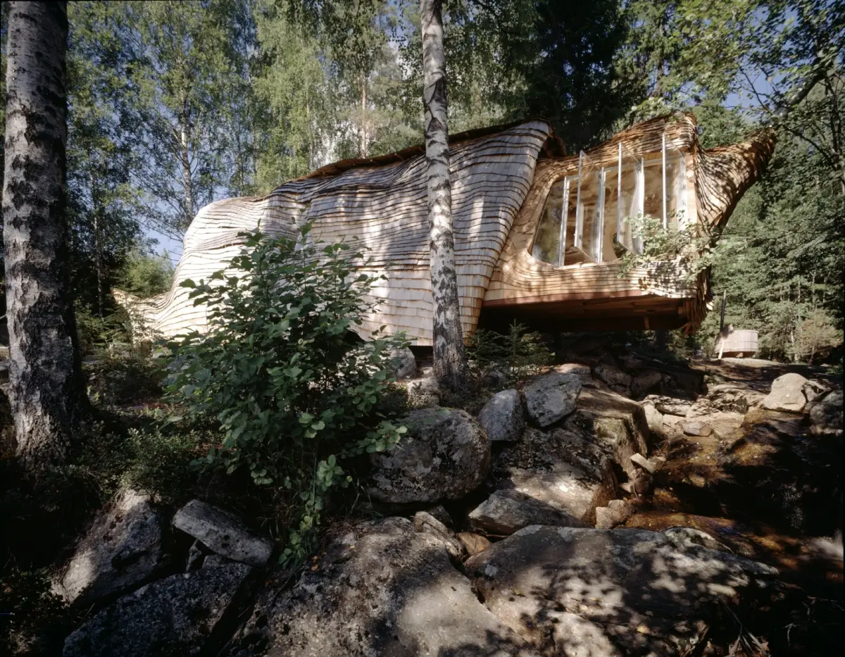 离奇“折纸”屋，自然与设计的完美融合-10