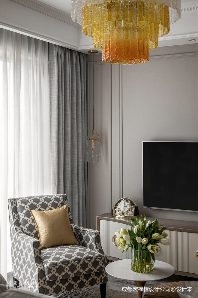 35万元三居100平米装修案例丨中国成都丨思南 | 宏福樘设计-14