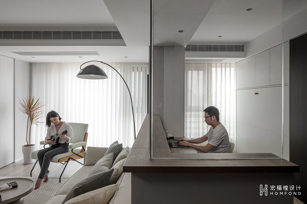 丹楹 · 110㎡两人居北欧混搭风设计丨中国成都丨宏福樘设计-29