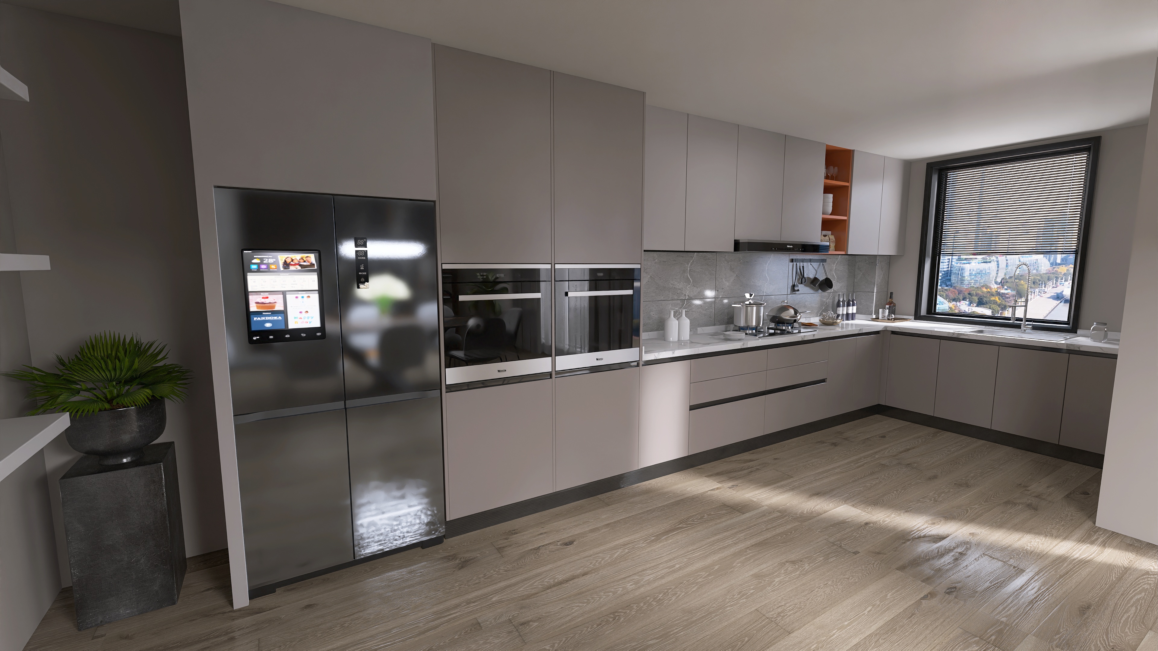 Luxury Open Space | Living & Kitchen-5