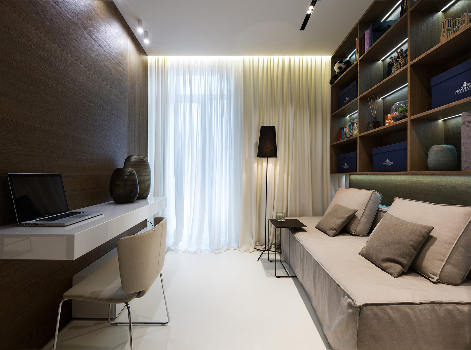 现代极简40平米小公寓住宅室内设计-16